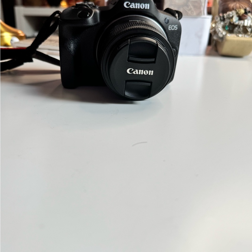Canon Black Digital Camera Compact Design